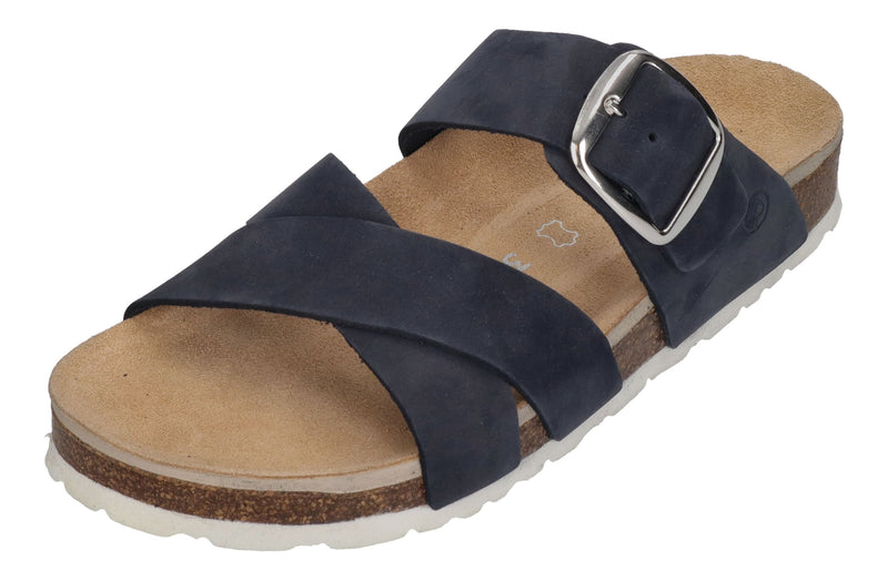 ROHDE Damenschuhe - Pantoletten ELBA 1715-50 - blau