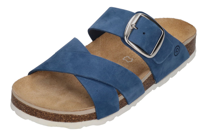 ROHDE Damenschuhe - Pantoletten ELBA 1715-54 - kobalt