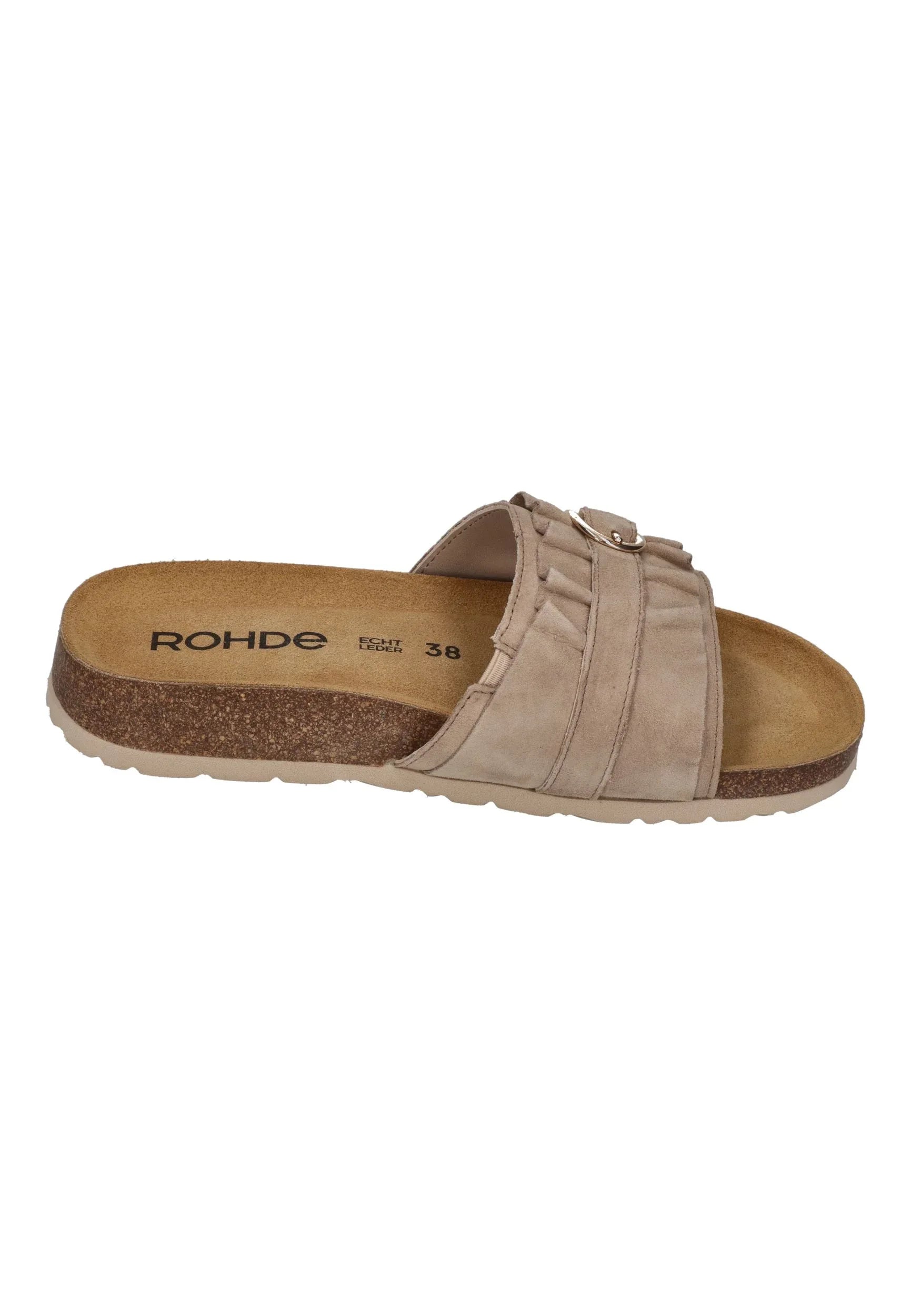 ROHDE Damenschuhe Pantoletten MILANO 1763-14 natur
