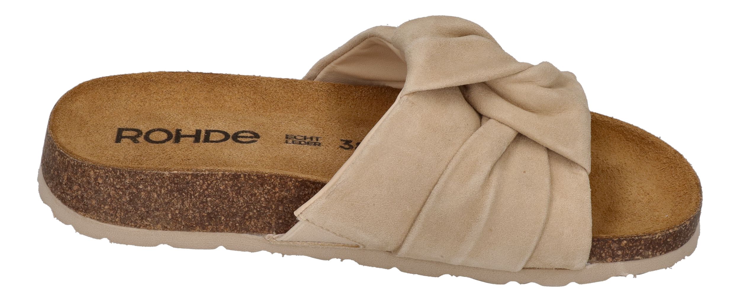 ROHDE Damenschuhe Pantoletten MILANO 1765-14 natur
