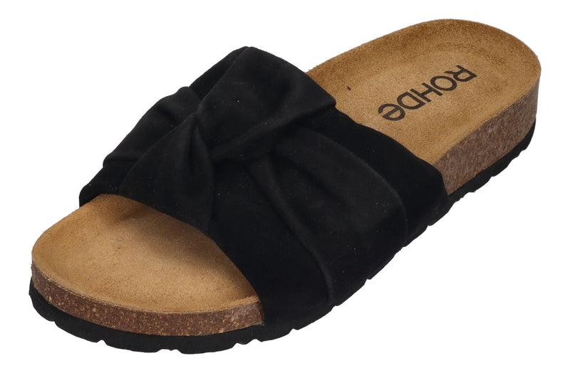 ROHDE Damenschuhe Pantoletten MILANO 1765-90 schwarz