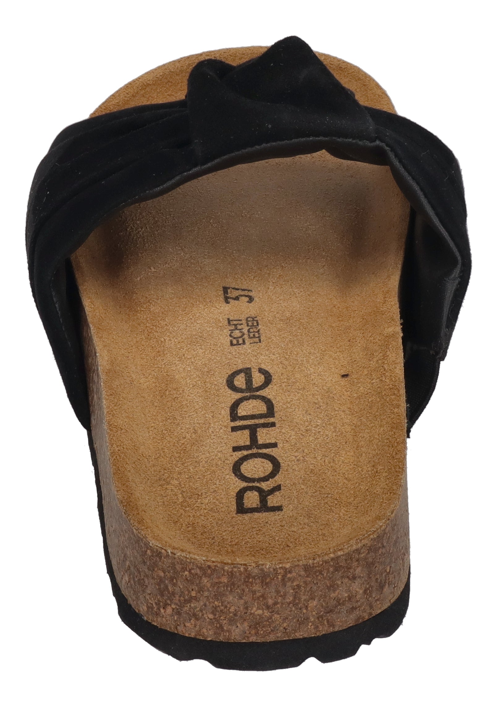 ROHDE Damenschuhe Pantoletten MILANO 1765-90 schwarz