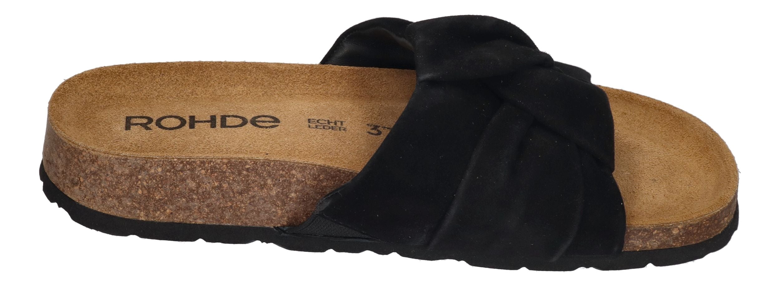 ROHDE Damenschuhe Pantoletten MILANO 1765-90 schwarz