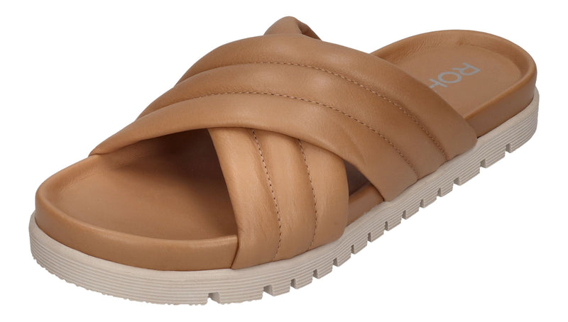 ROHDE Damenschuhe - Pantoletten PONZA 6302-74 - nuss