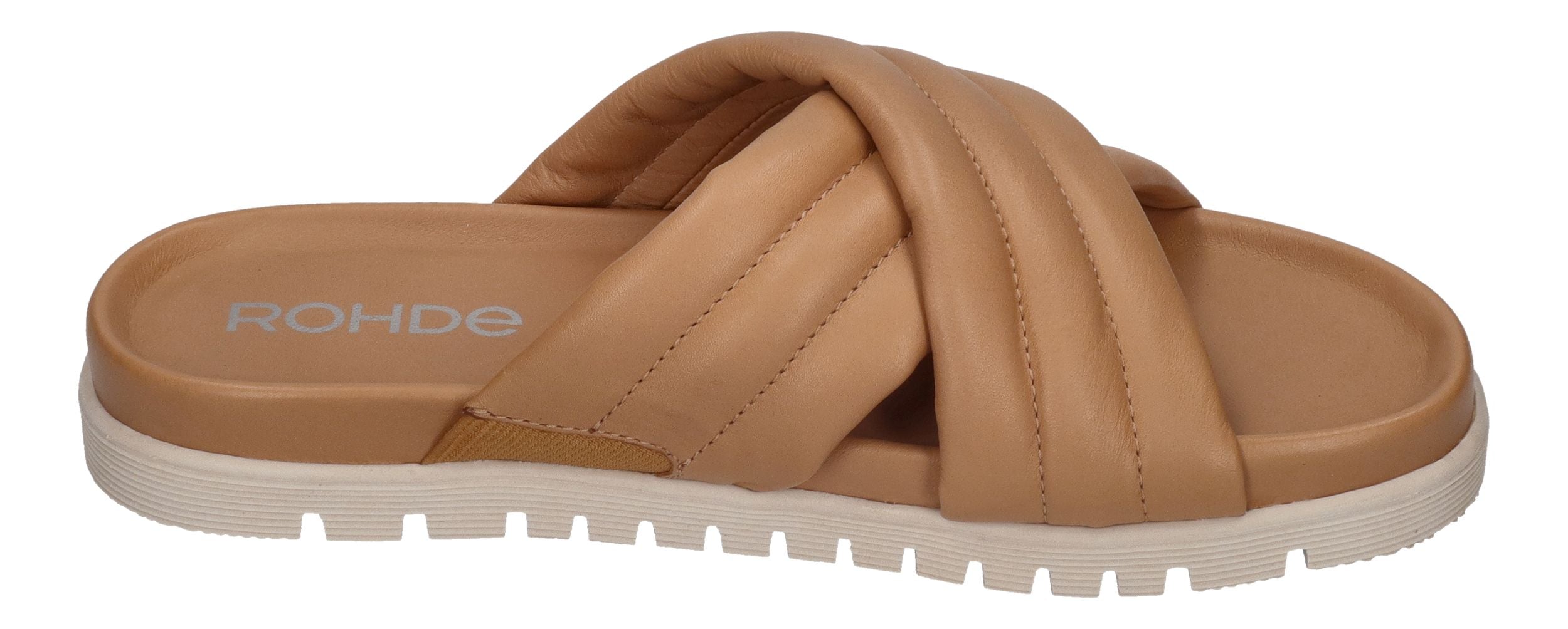 ROHDE Damenschuhe - Pantoletten PONZA 6302-74 - nuss