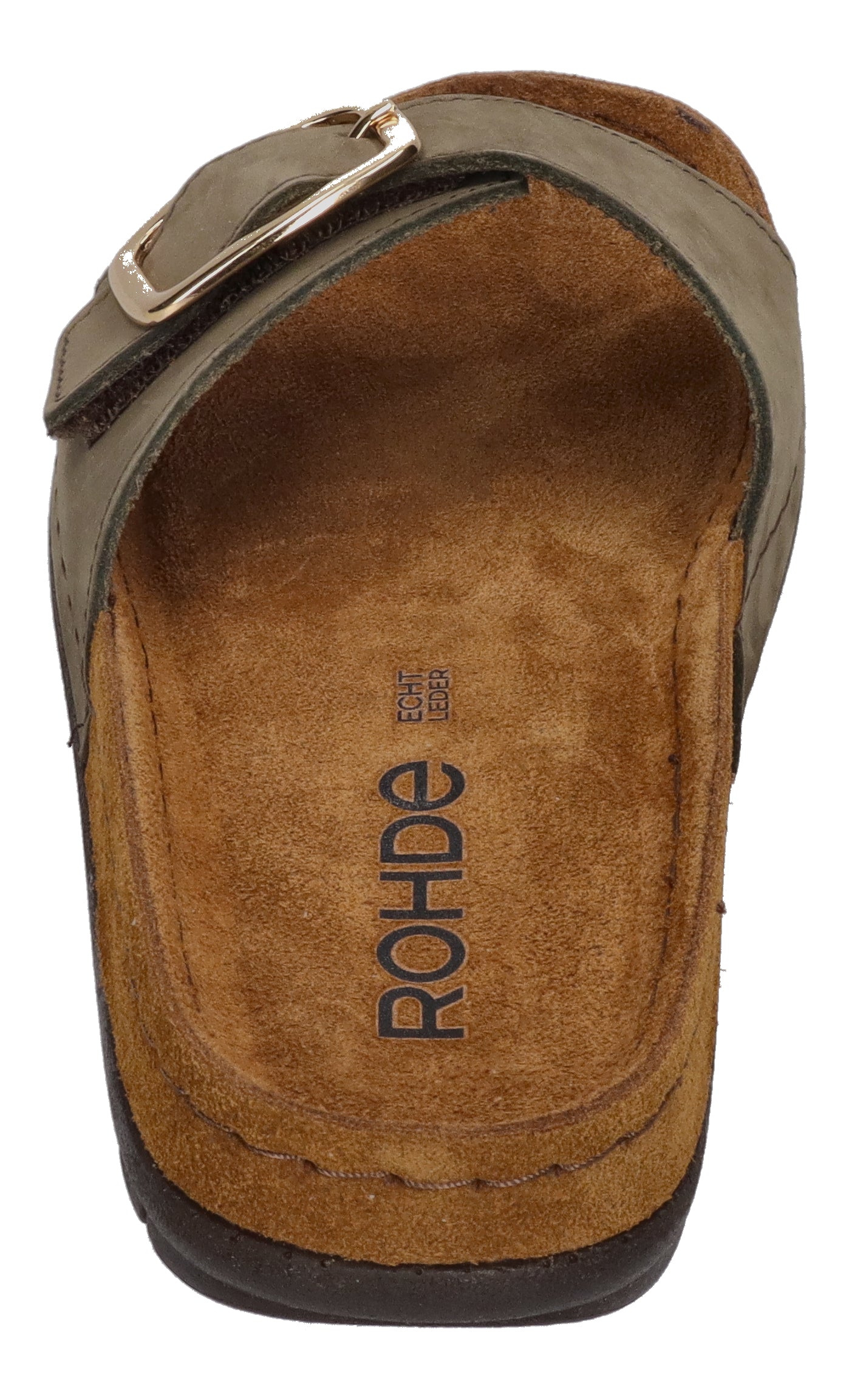 ROHDE Damenschuhe - Pantoletten RODIGO-D 5875 - olive