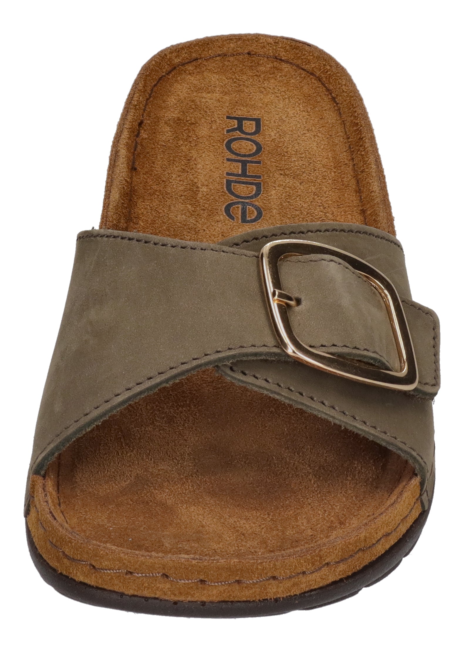 ROHDE Damenschuhe - Pantoletten RODIGO-D 5875 - olive