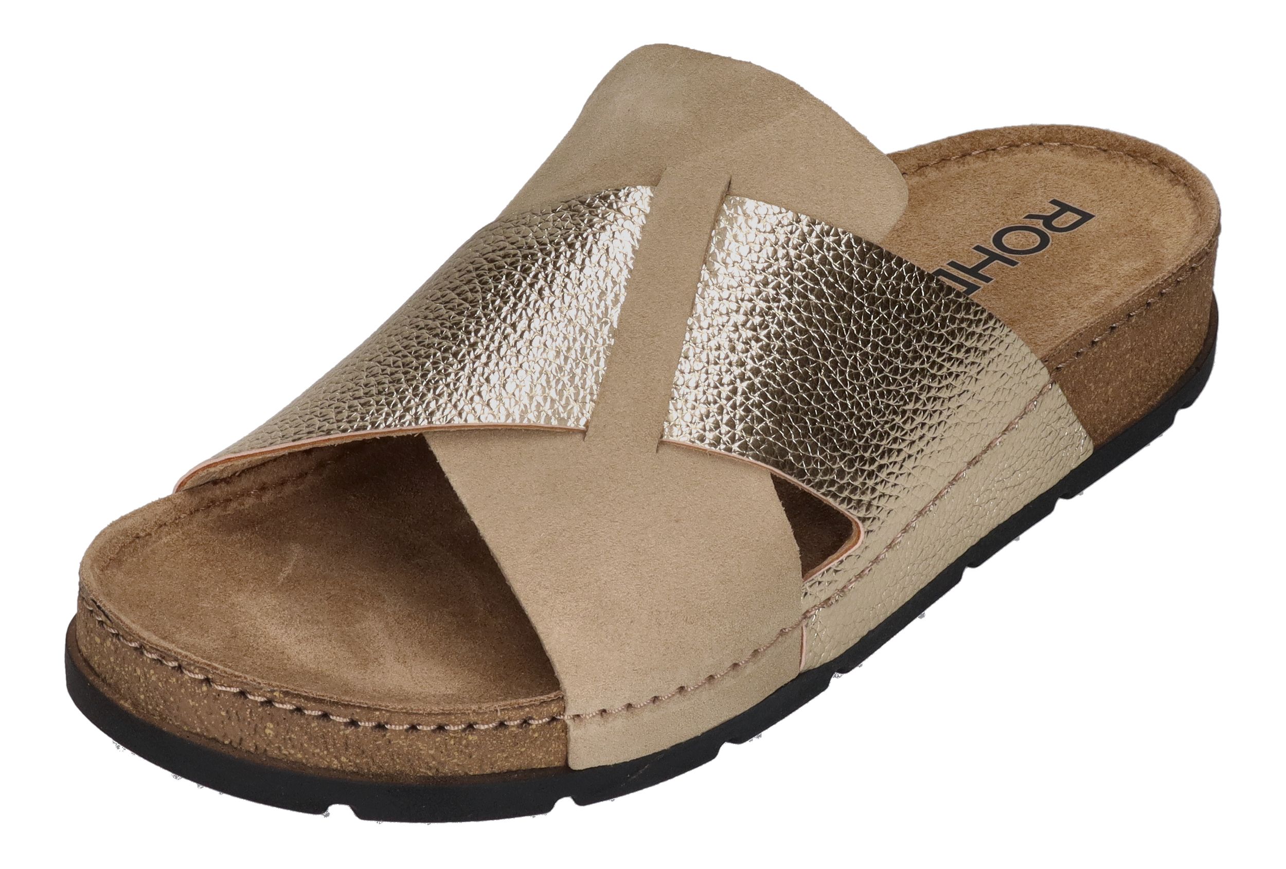 ROHDE Damenschuhe - Pantoletten SOAVE 5410-29 - gold