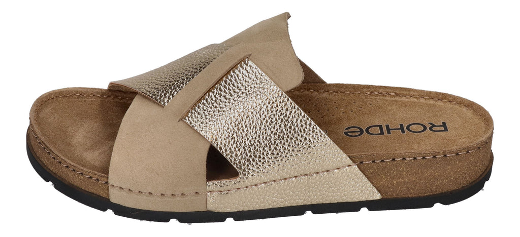 ROHDE Damenschuhe - Pantoletten SOAVE 5410-29 - gold