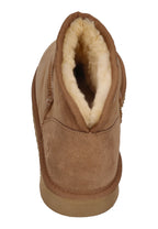 ROHDE Damen Winterschuhe Lammfell Booties GENOVA 7084 cuoio