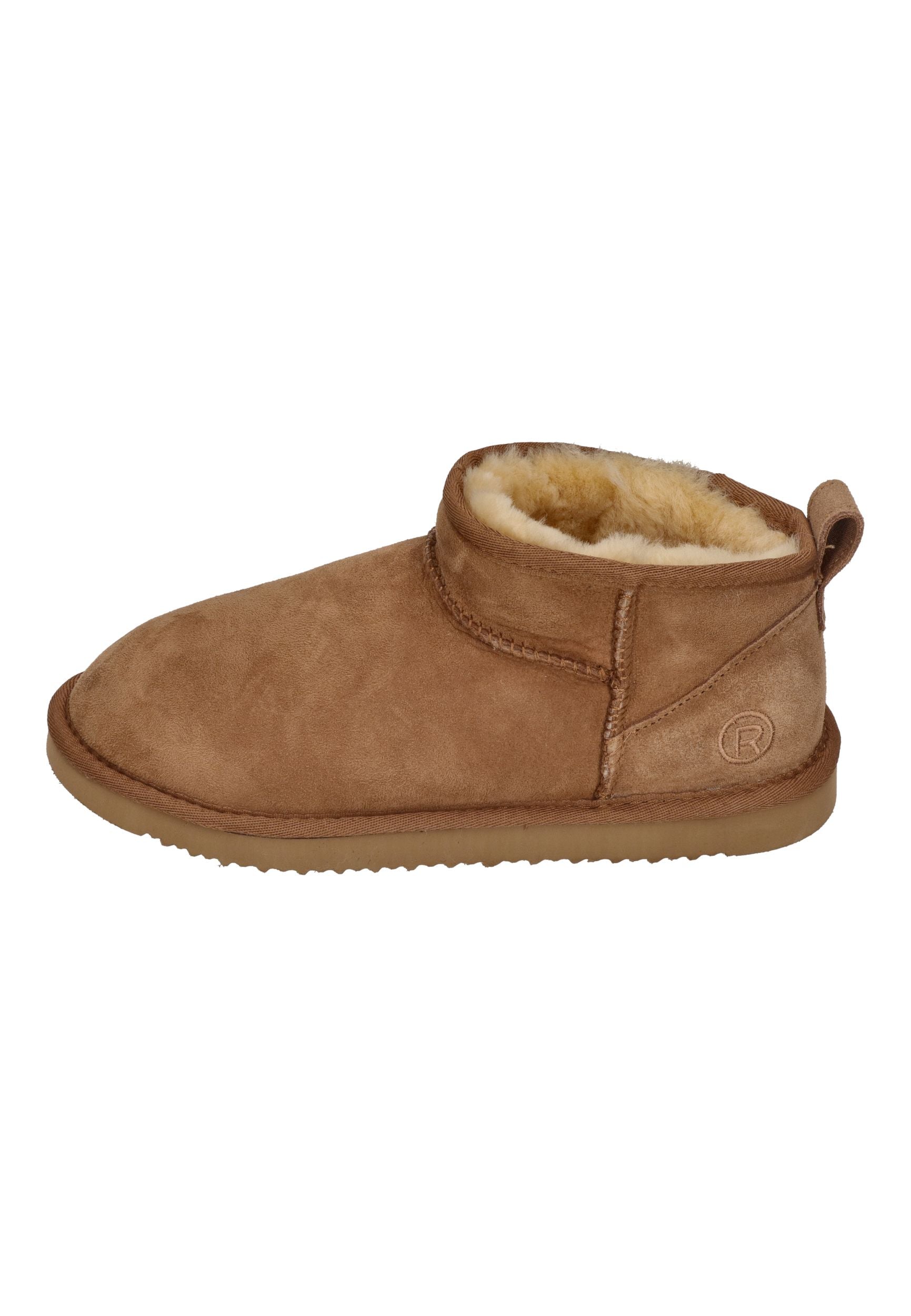 ROHDE Damenschuhe Winter Lammfell Booties GENOVA 7098 cuoio