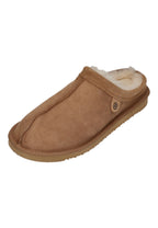 ROHDE Herren Lammfell Hausschuhe - LIVIGNO 7150 cuoio