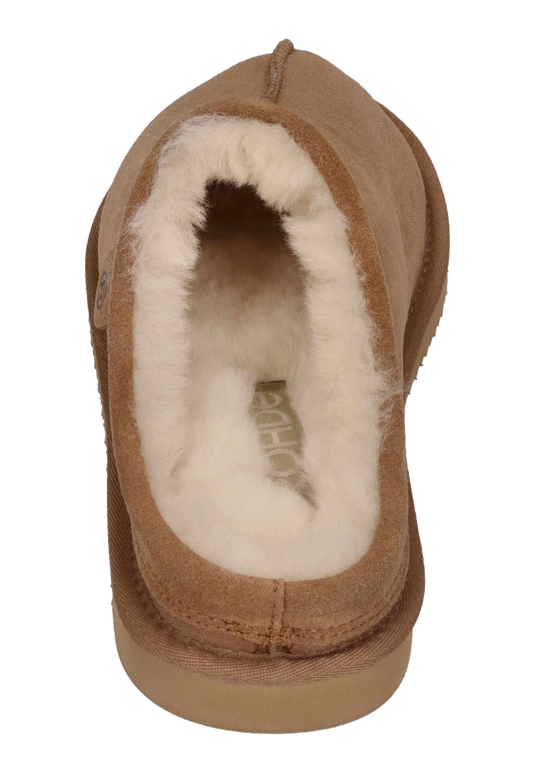 ROHDE Herren Lammfell Hausschuhe - LIVIGNO 7150 cuoio