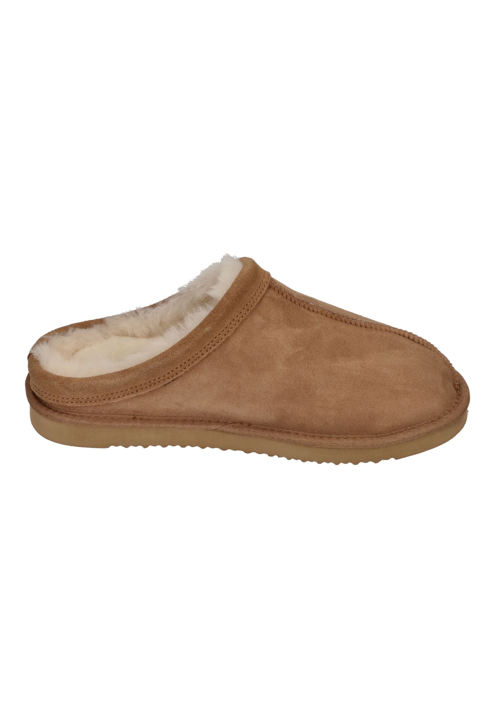 ROHDE Herren Lammfell Hausschuhe - LIVIGNO 7150 cuoio
