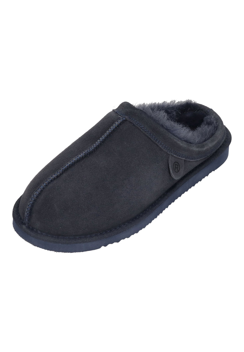 ROHDE Herren Lammfell Hausschuhe - LIVIGNO 7150 ocean