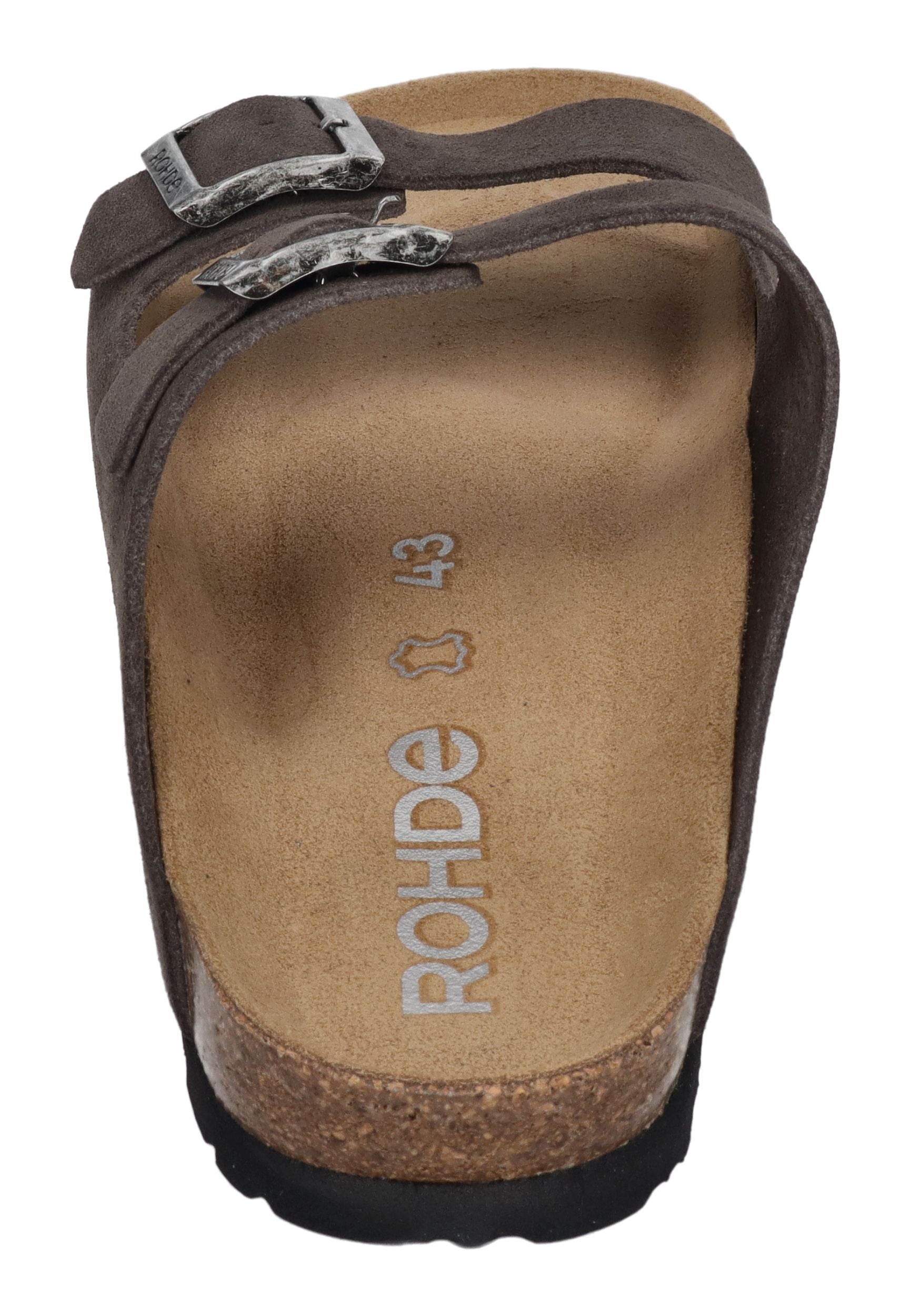 ROHDE Herren Pantoletten GRADO 5922-83 graphit