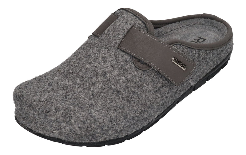 ROHDE Herren - Pantoletten RODIGO-H 6741-80 grau