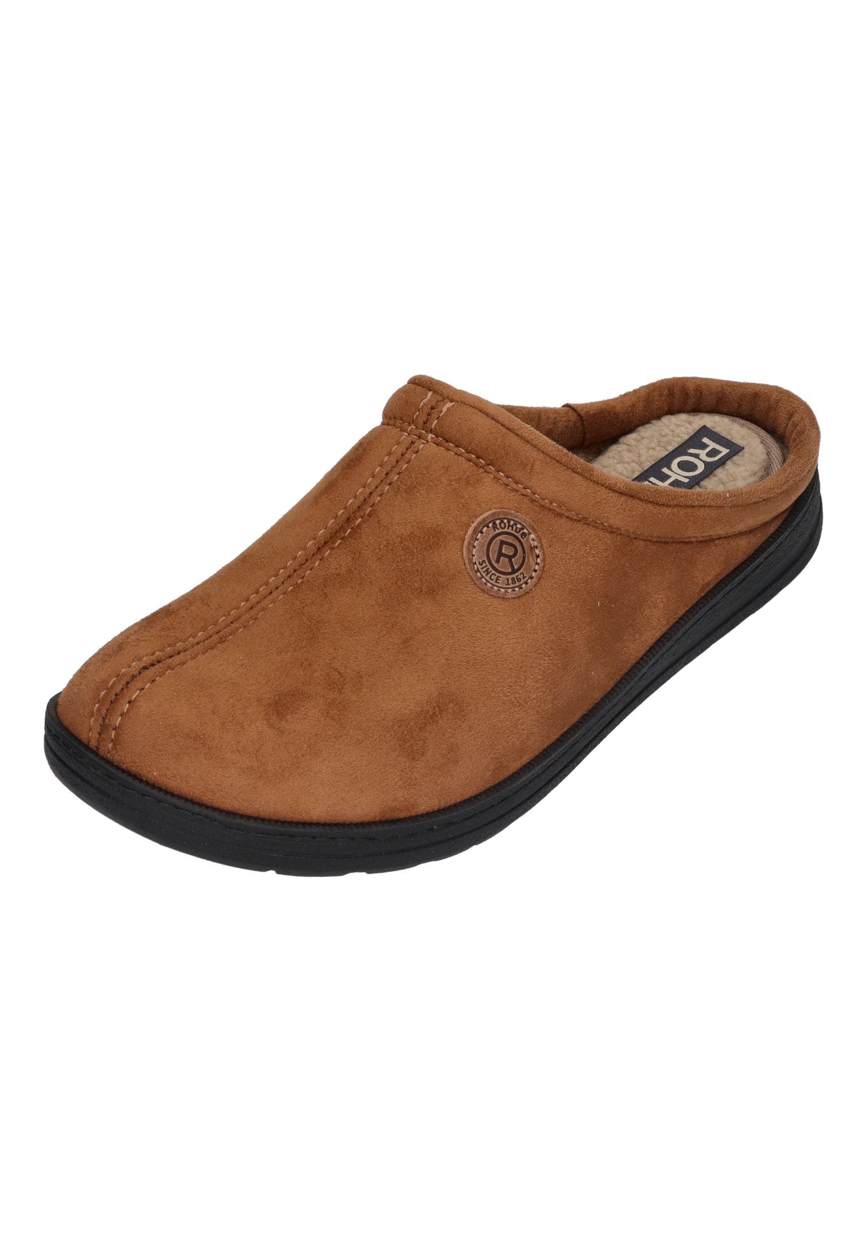 ROHDE Herrenschuhe Hausschuhe ASIAGO 7141 - nuss