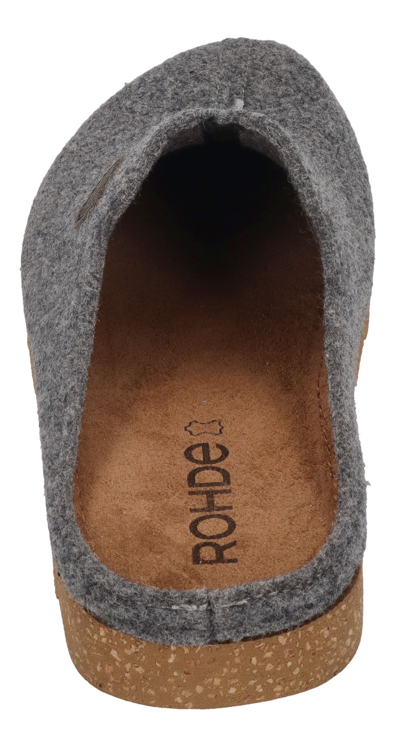 ROHDE Herrenschuhe Hausschuhe FOGGIA-H 7100-80 grau