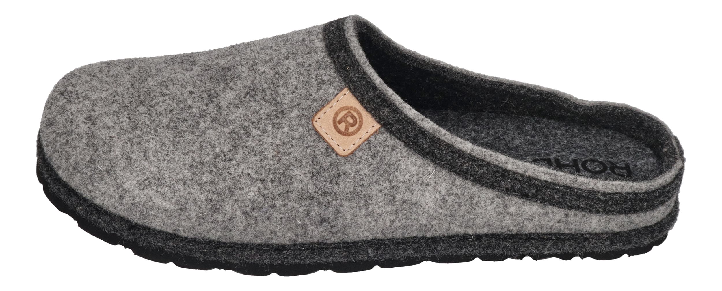ROHDE Herrenschuhe Hausschuhe - H.MERAN 6910-80 grau