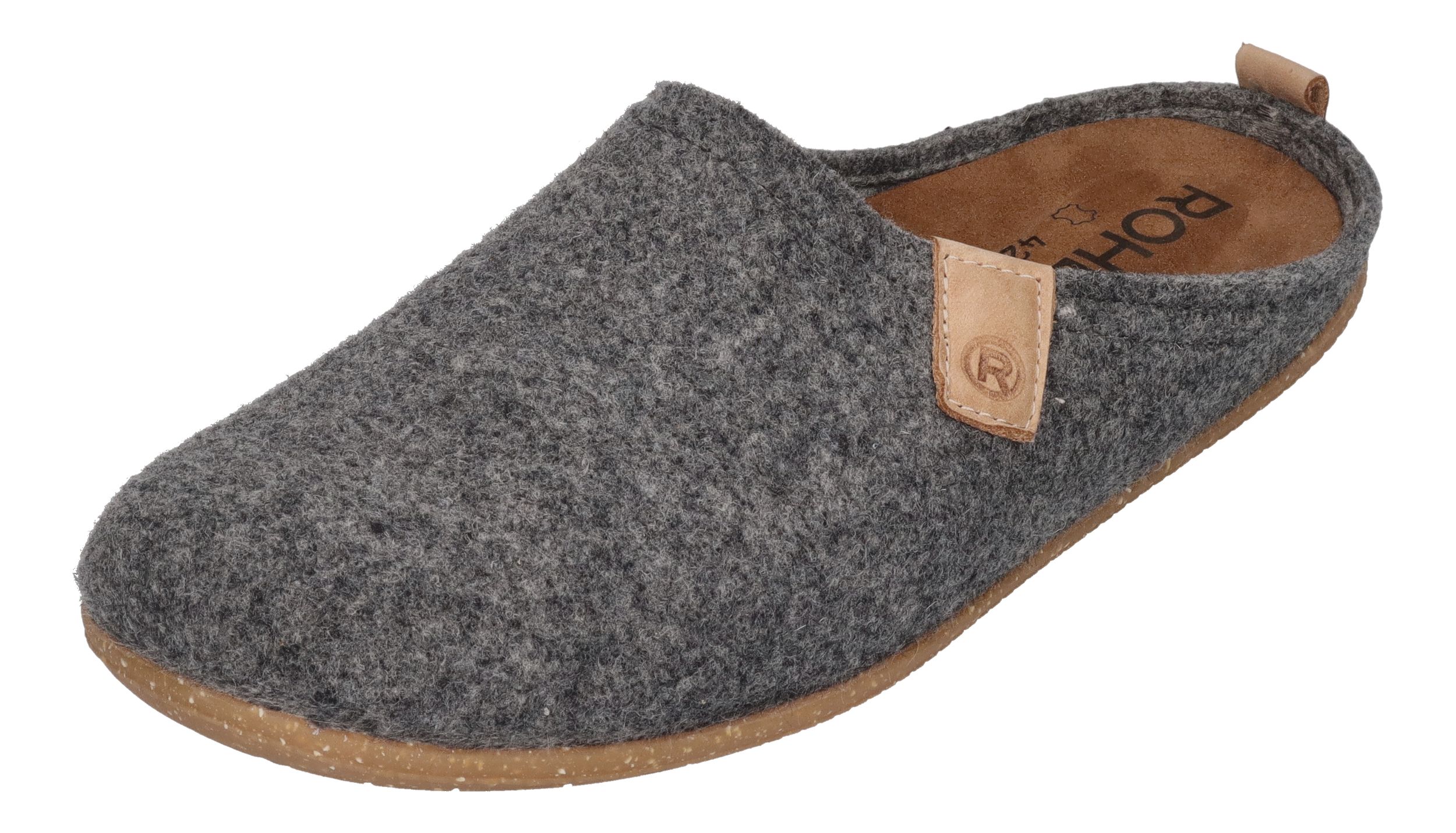 ROHDE Herrenschuhe Hausschuhe TIVOLI-H 6920-80 grau