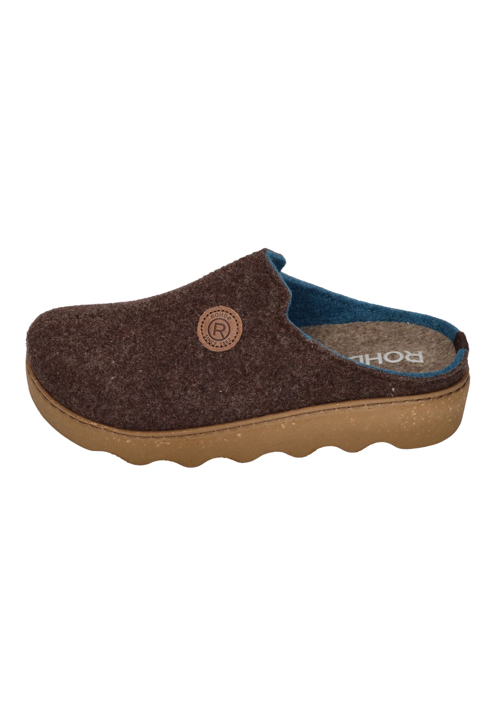ROHDE Damenschuhe Hausschuhe - FOGGIA 6122 mocca