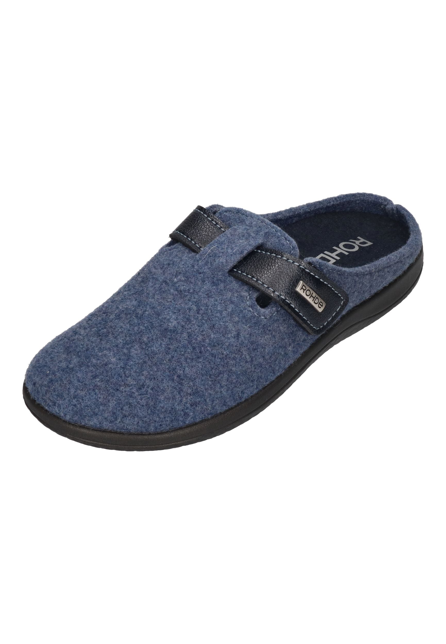 ROHDE Damenschuhe Hausschuhe - BARI 6549 baltic