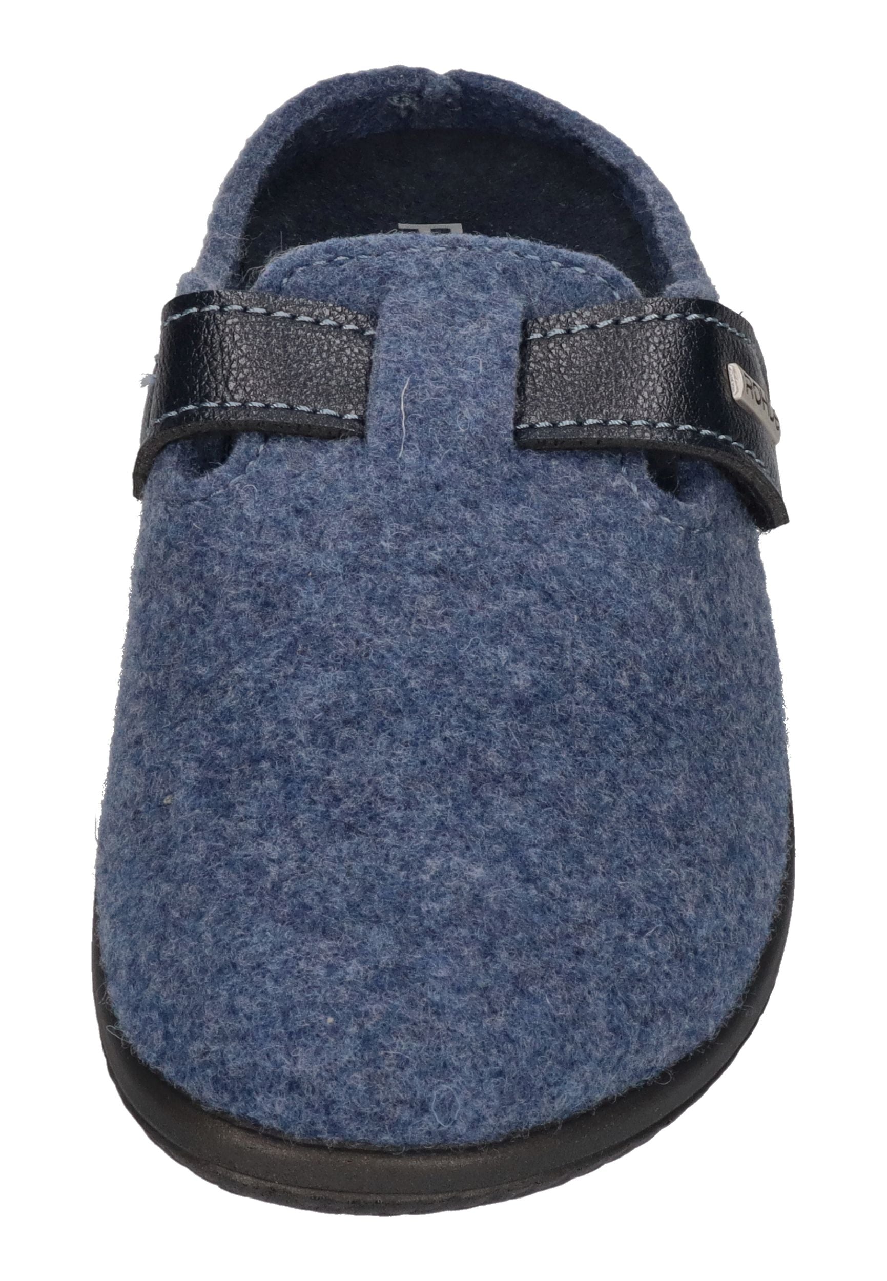 ROHDE Damenschuhe Hausschuhe - BARI 6549 baltic