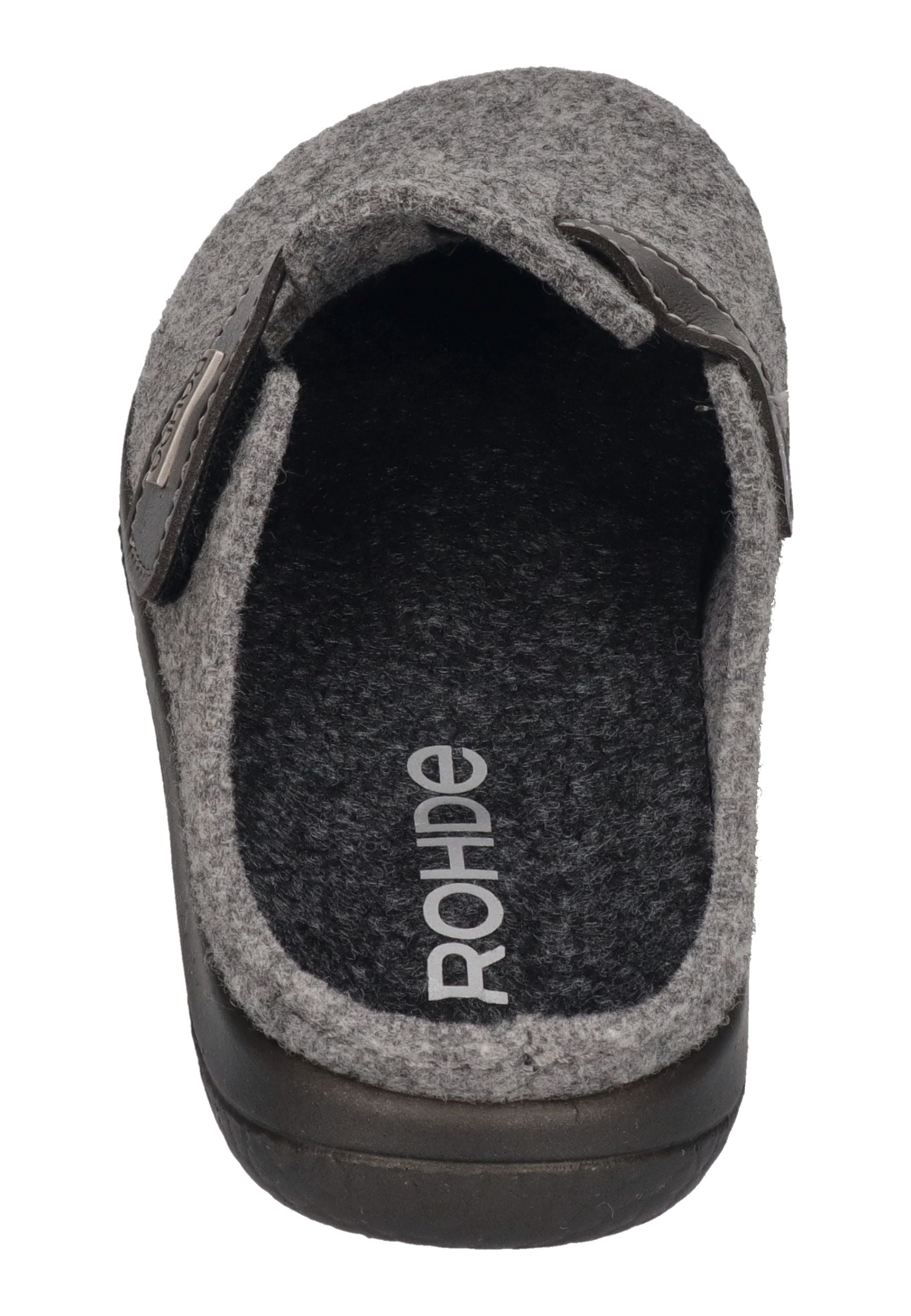 ROHDE Damenschuhe Hausschuhe - BARI 6549 grau