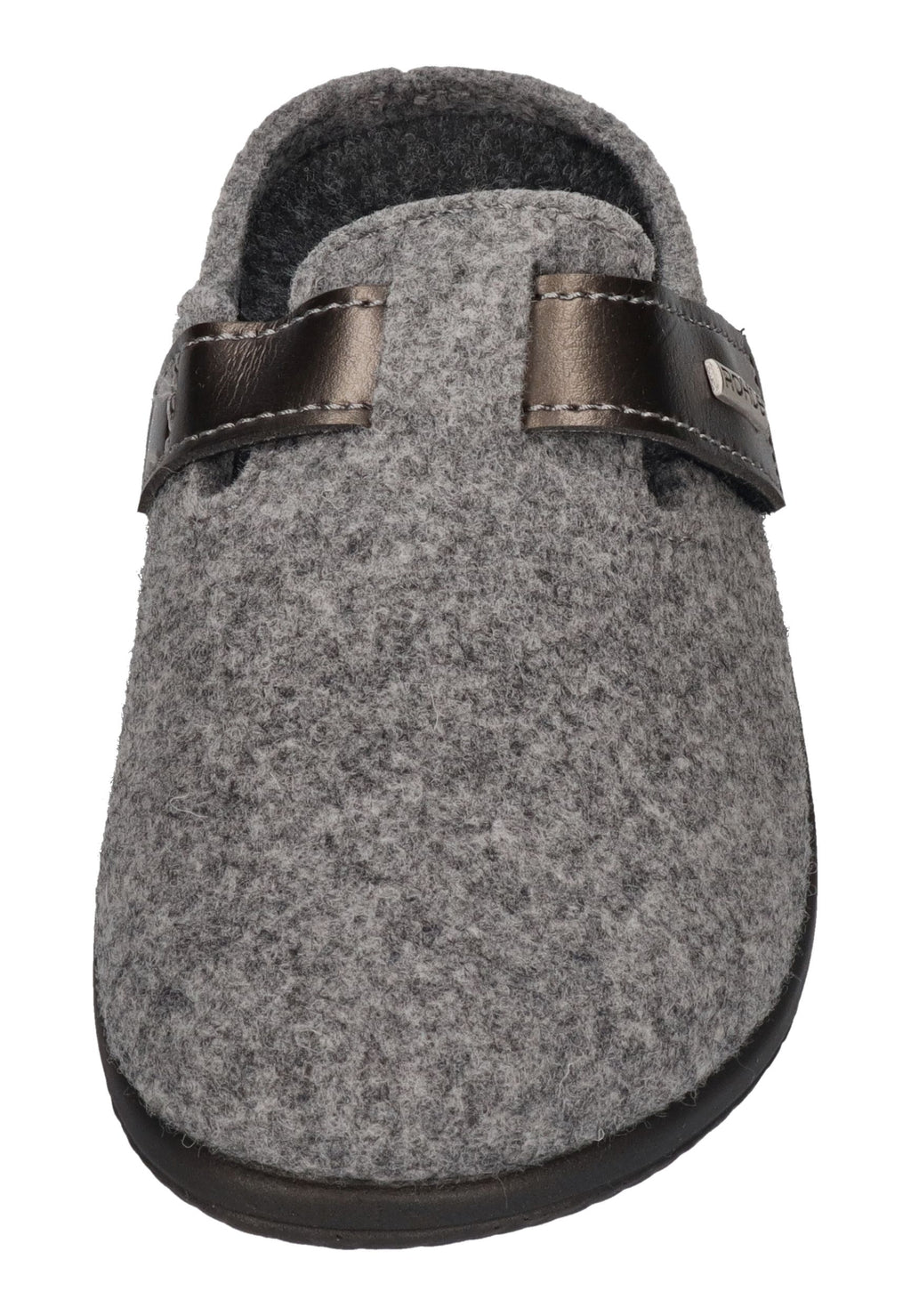 ROHDE Damenschuhe Hausschuhe - BARI 6549 grau