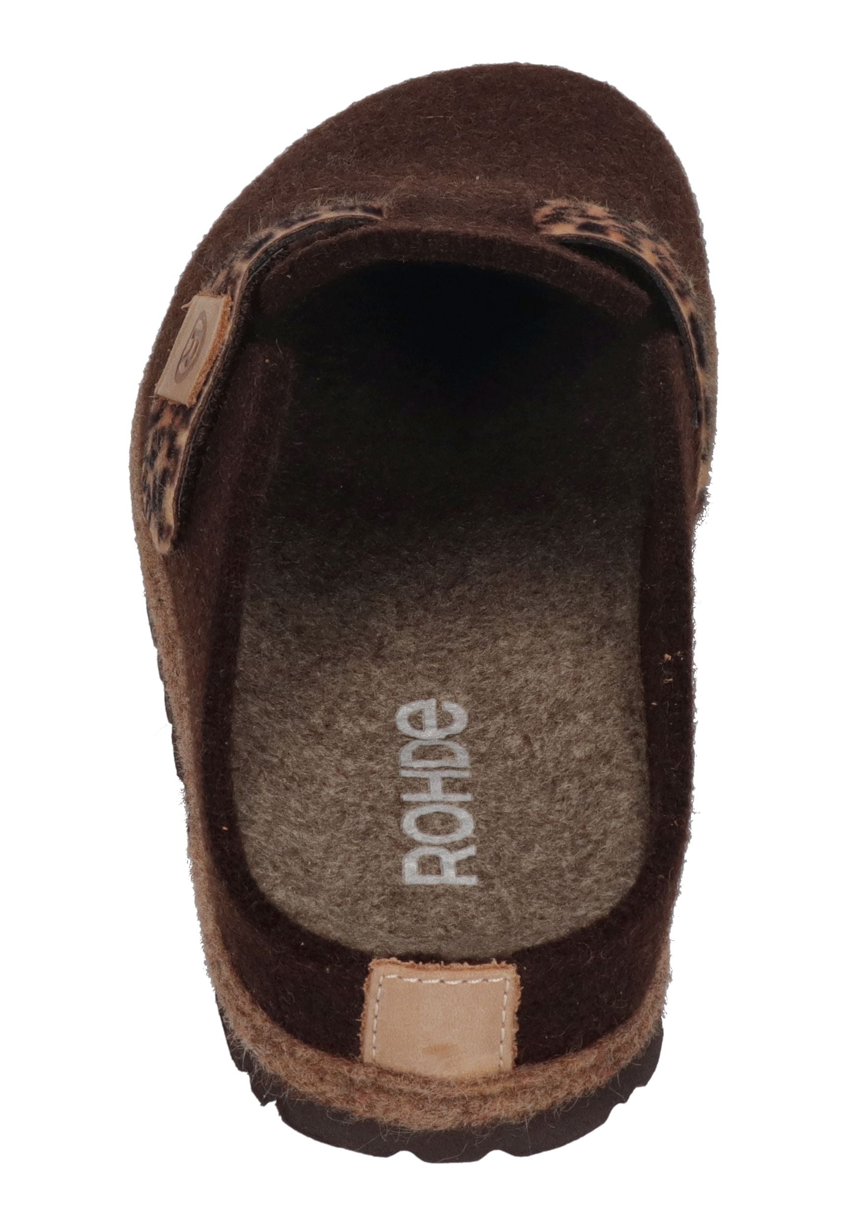 ROHDE Damenschuhe Hausschuhe - D.MERAN 6812 mocca