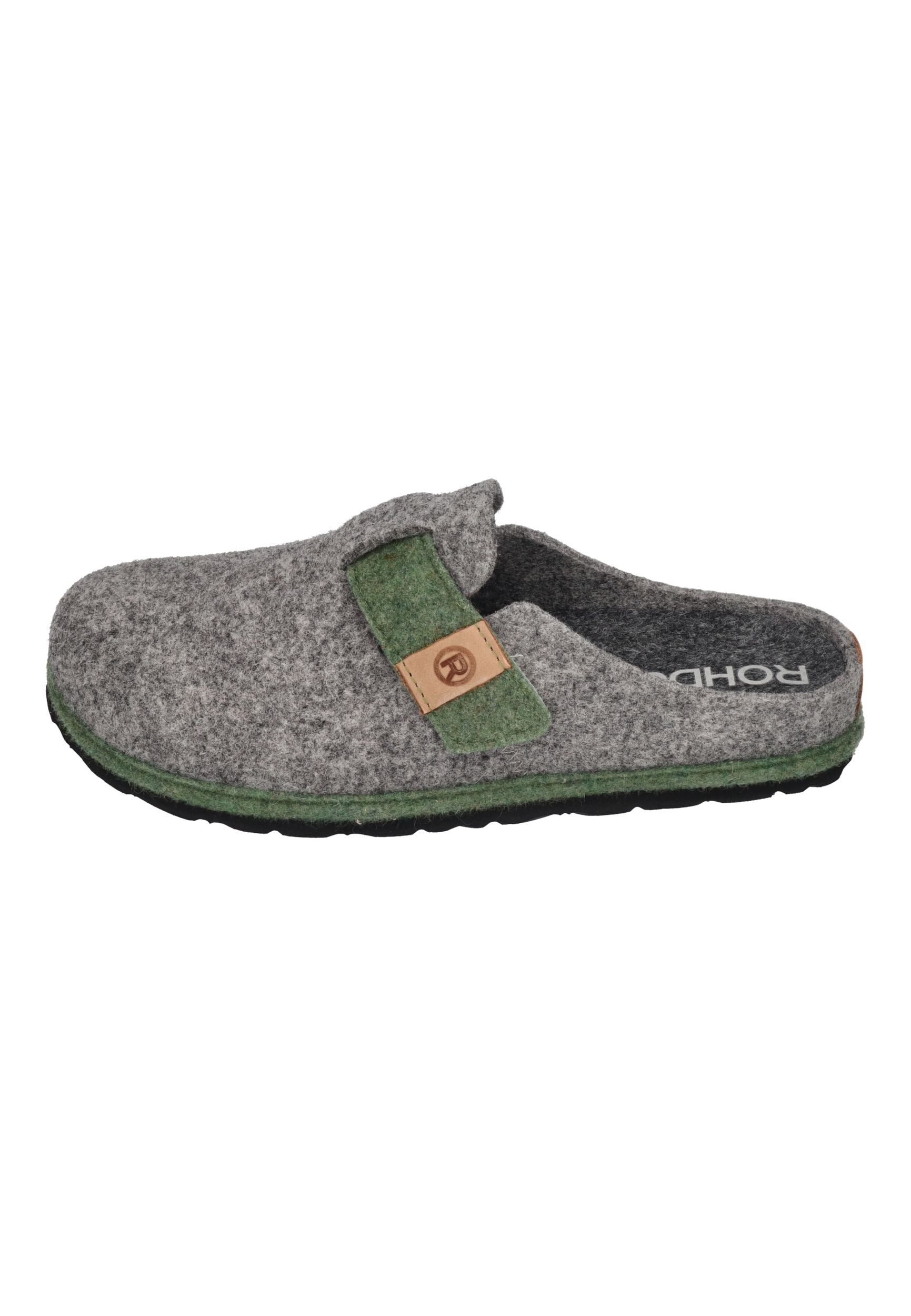 ROHDE Damenschuhe Hausschuhe - D.MERAN 6812 grau