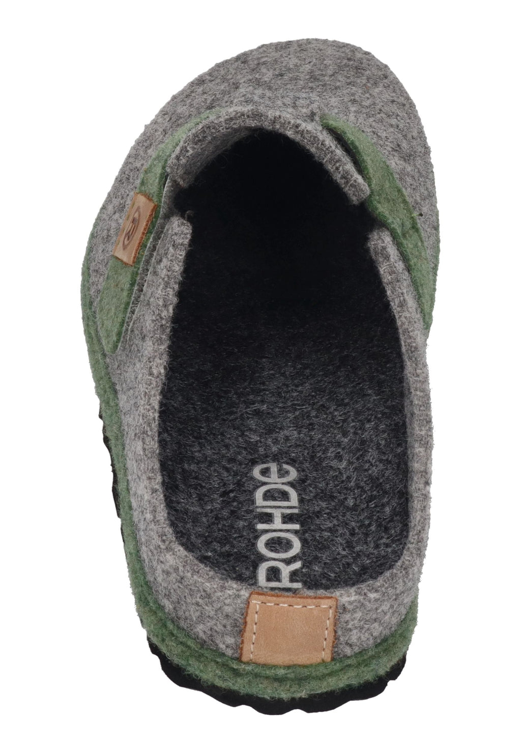 ROHDE Damenschuhe Hausschuhe - D.MERAN 6812 grau