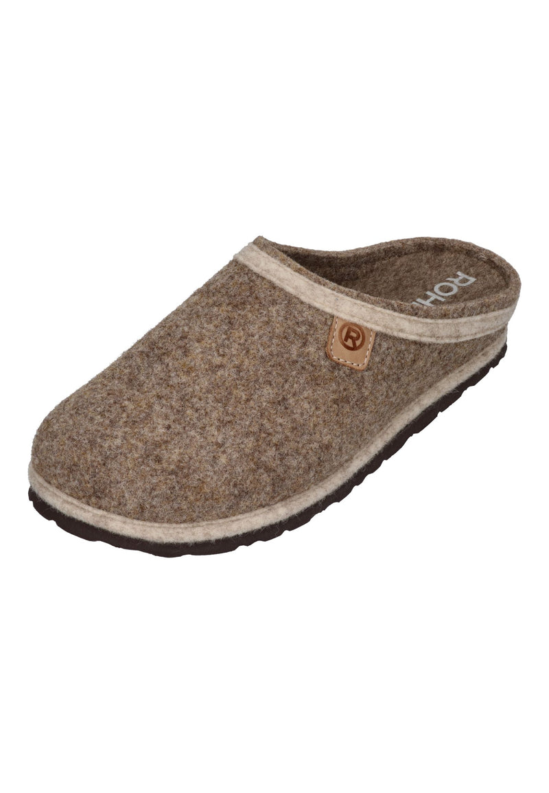 ROHDE Damenschuhe Hausschuhe - D.MERAN 6815 leinen