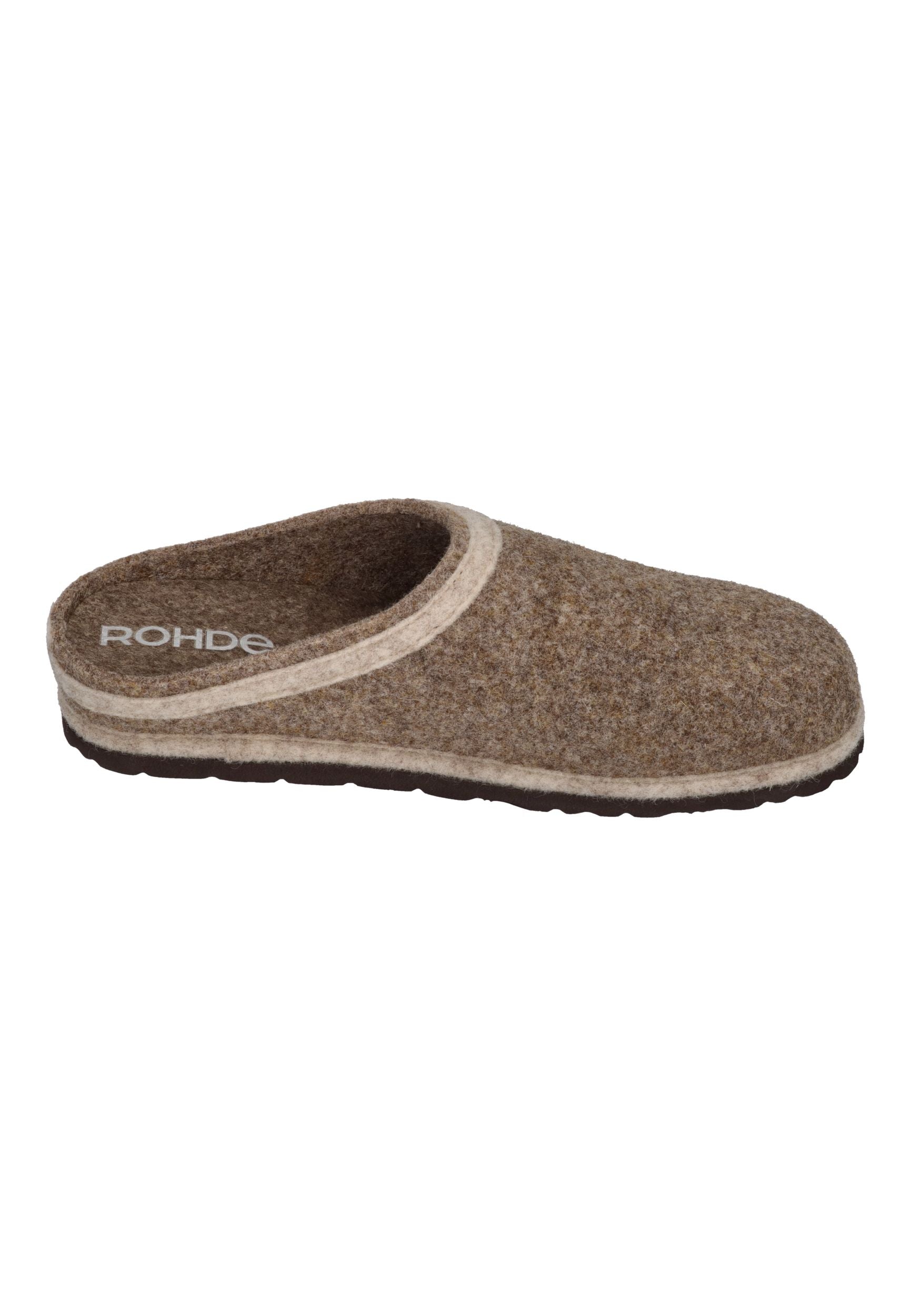ROHDE Damenschuhe Hausschuhe - D.MERAN 6815 leinen