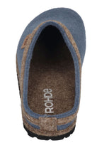 ROHDE Damenschuhe Hausschuhe - D.MERAN 6815 baltic