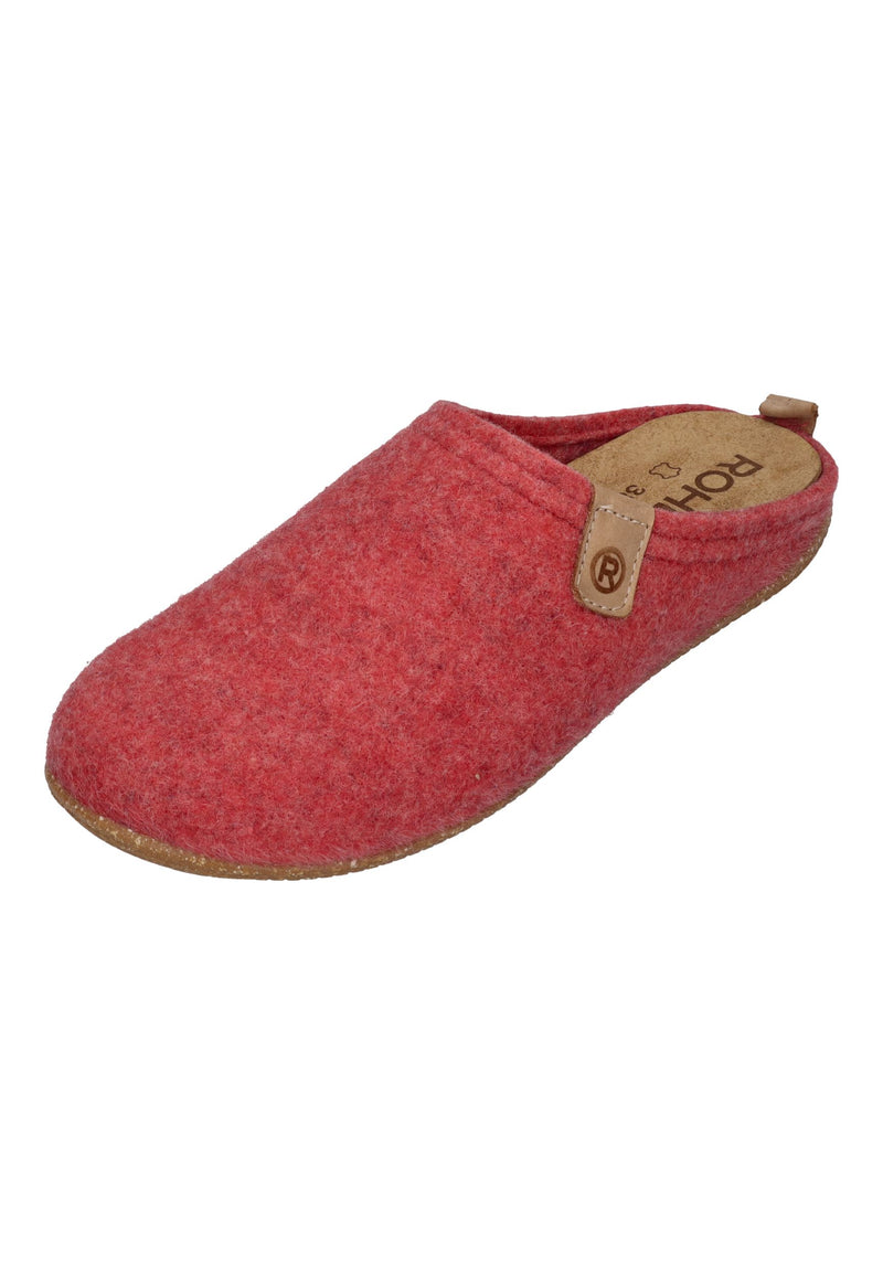 ROHDE Damenschuhe Hausschuhe - TIVOLI-D 6860 - rot