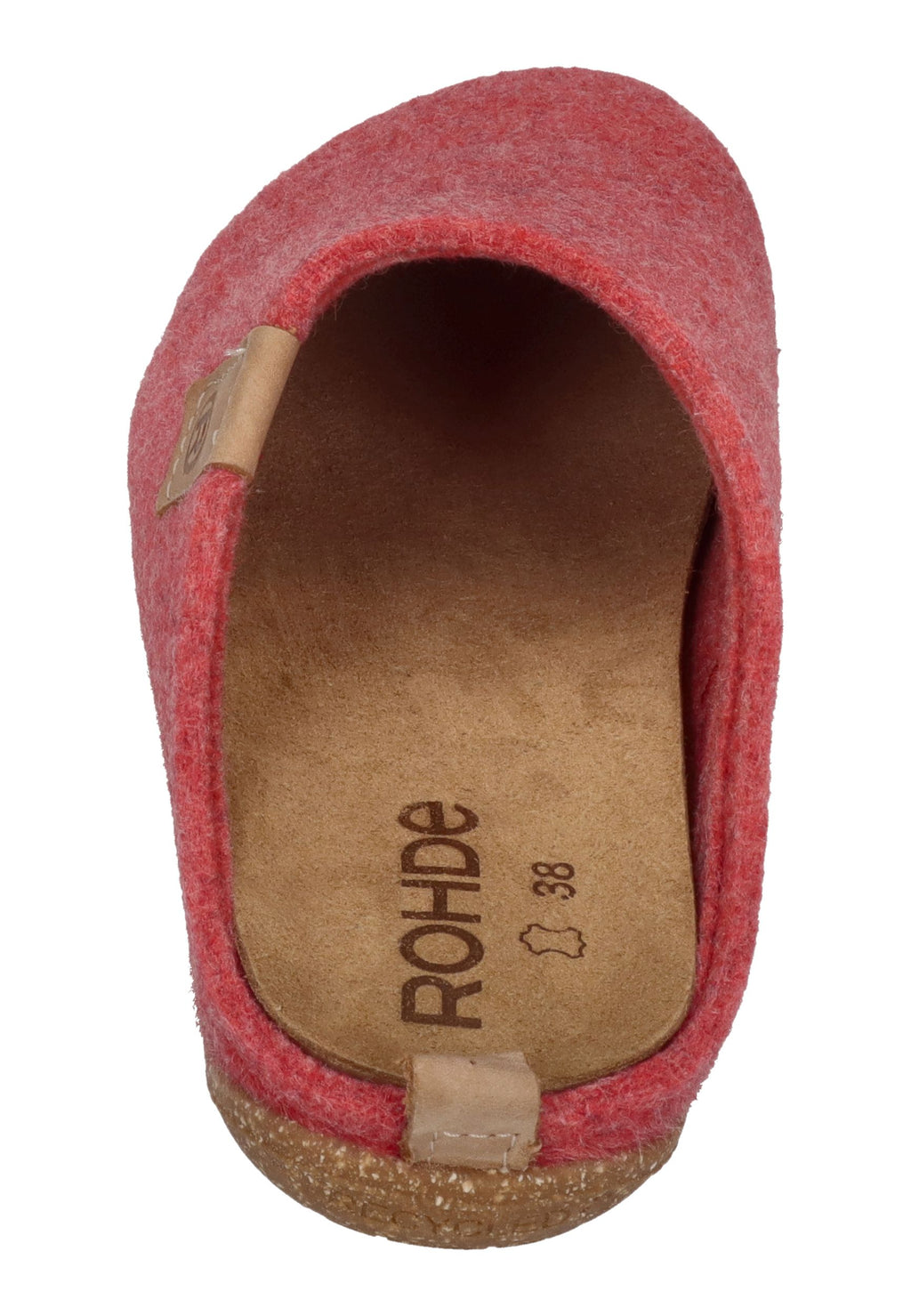 ROHDE Damenschuhe Hausschuhe - TIVOLI-D 6860 - rot