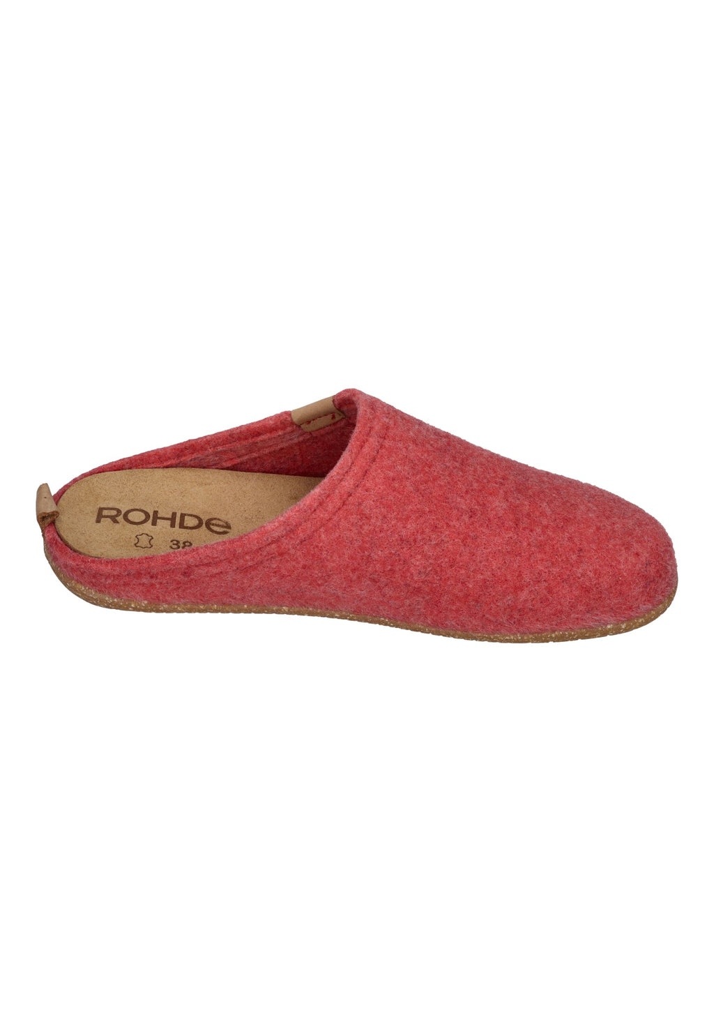 ROHDE Damenschuhe Hausschuhe - TIVOLI-D 6860 - rot