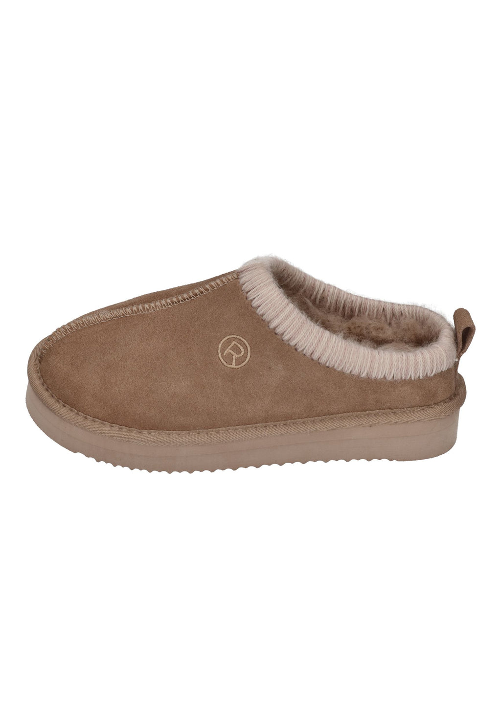 ROHDE Damen Lammfell Hausschuhe - GENOVA 7081 - natur