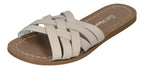 SALT WATER SANDALS - Pantoletten RETRO SLIDE 6633 stone