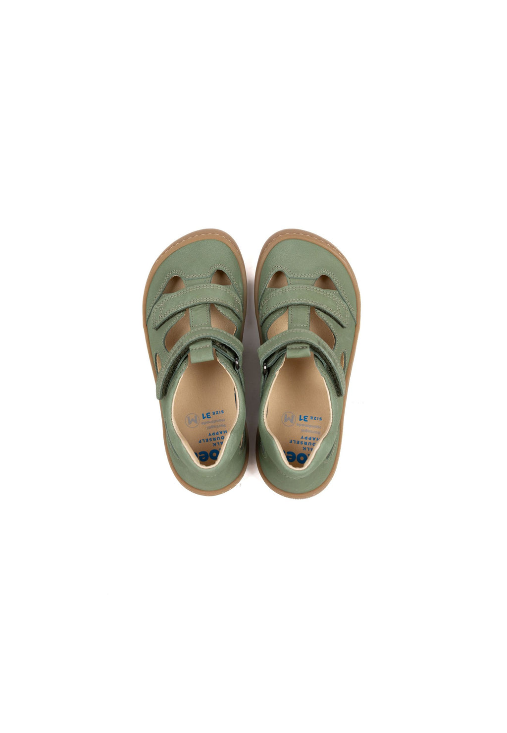 KOEL Barefoot Kinder Sneakers DEEN NAPPA olive