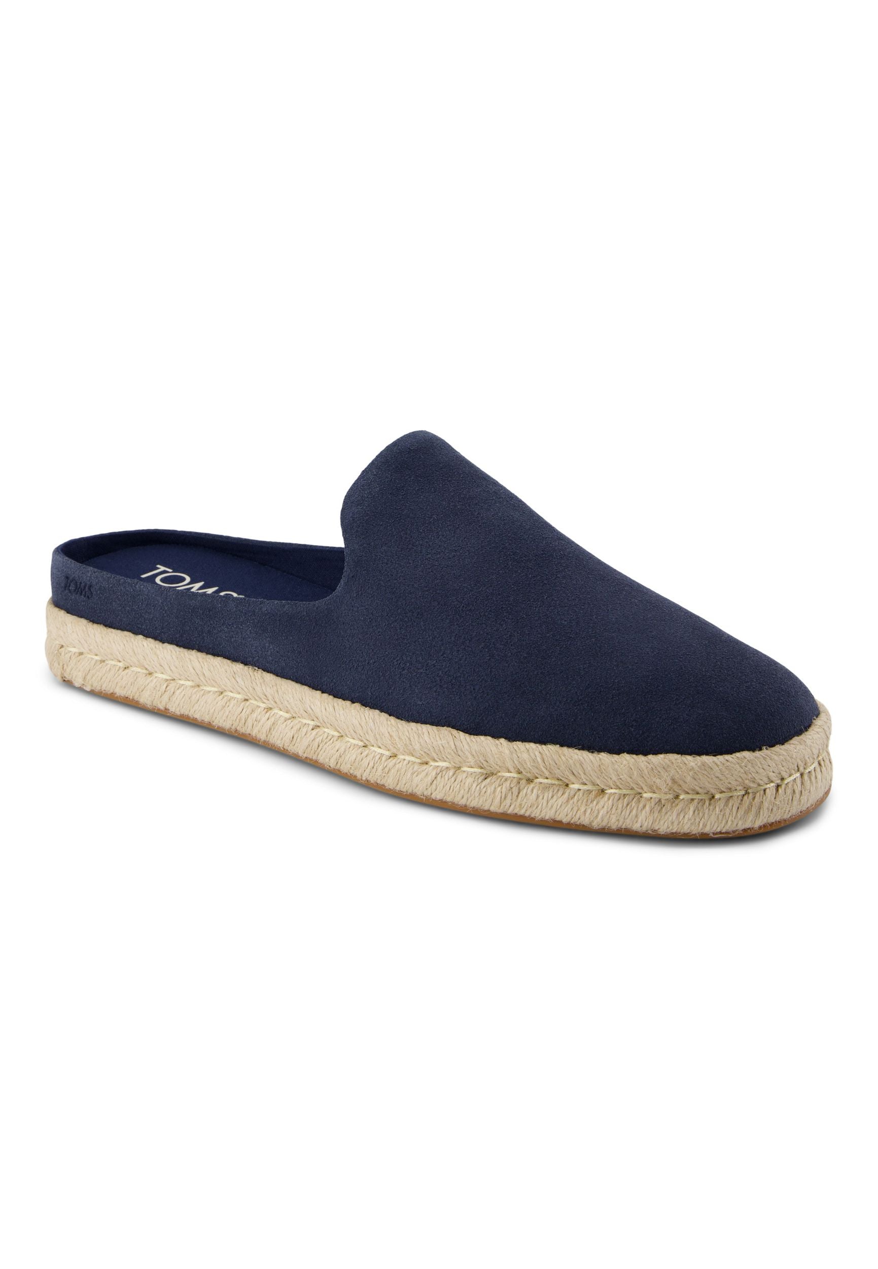 TOMS Herren Espadrilles SANTIAGO MULE 10021902 navy suede