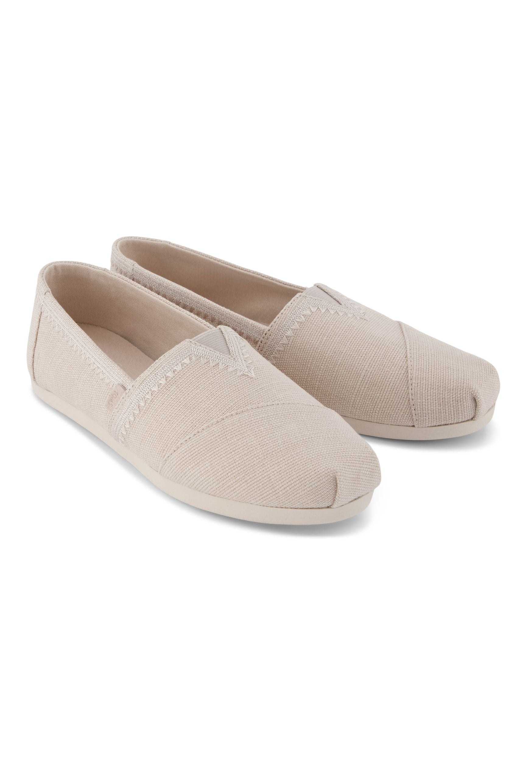 TOMS Damen Espadrilles ALPARGATA 10023040 soft grey heritage embroidery