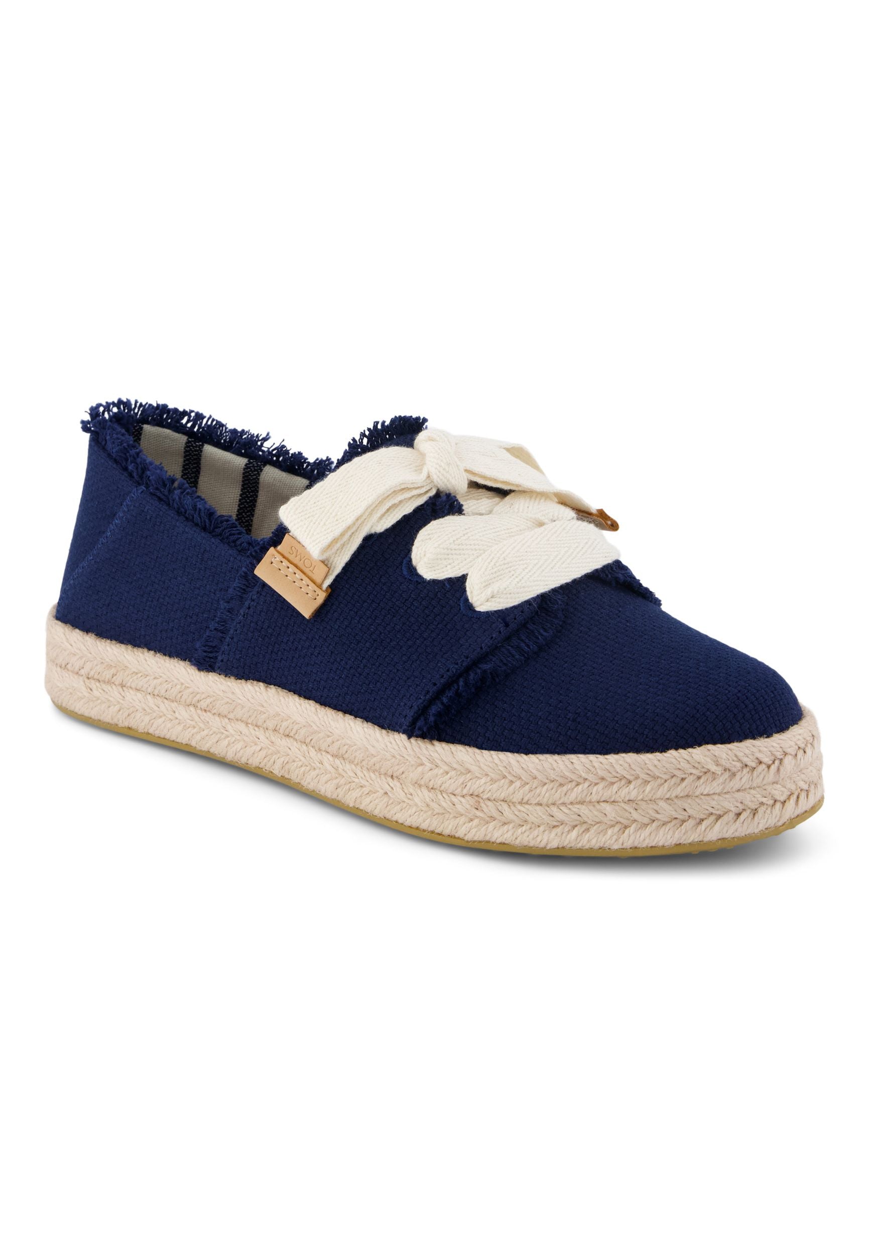TOMS Damen Espadrilles CAROLINA LACE UP 10023056 navy beachside