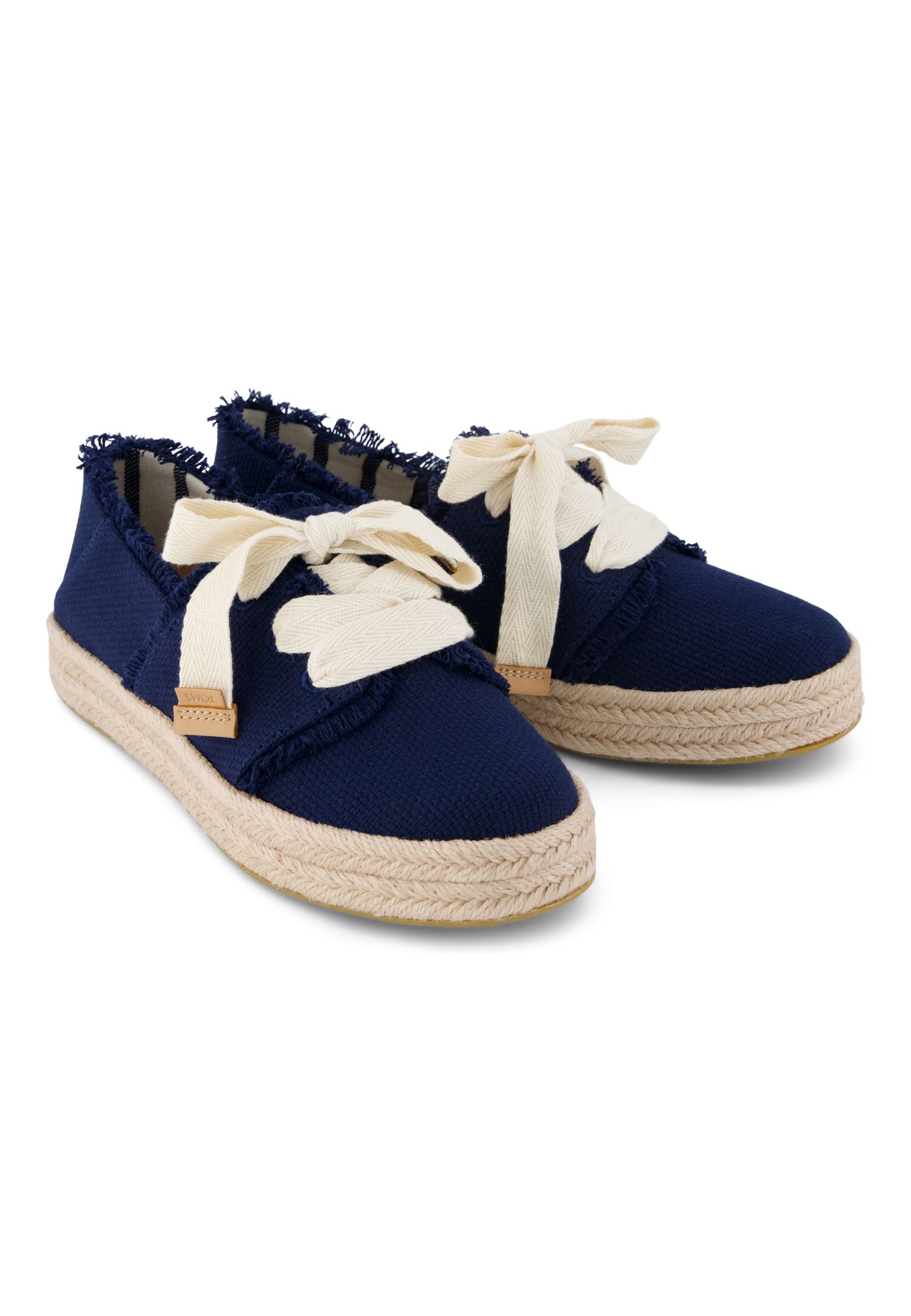 TOMS Damen Espadrilles CAROLINA LACE UP 10023056 navy beachside