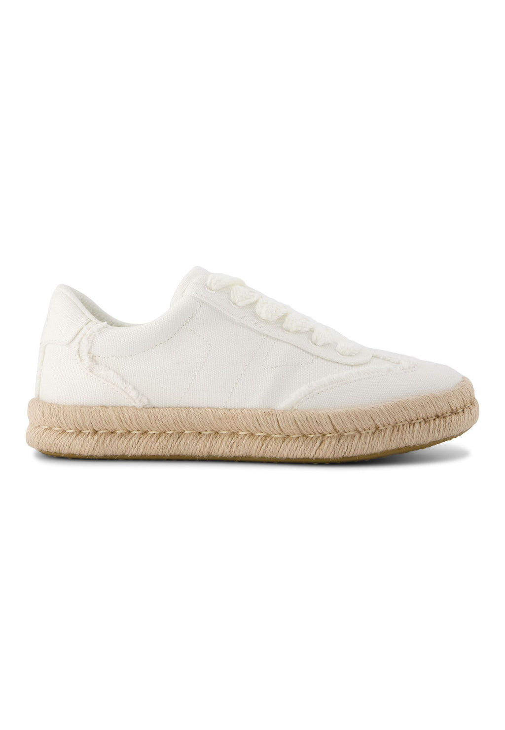 TOMS Damen Sneaker JESSE 10023114 white canvas fray