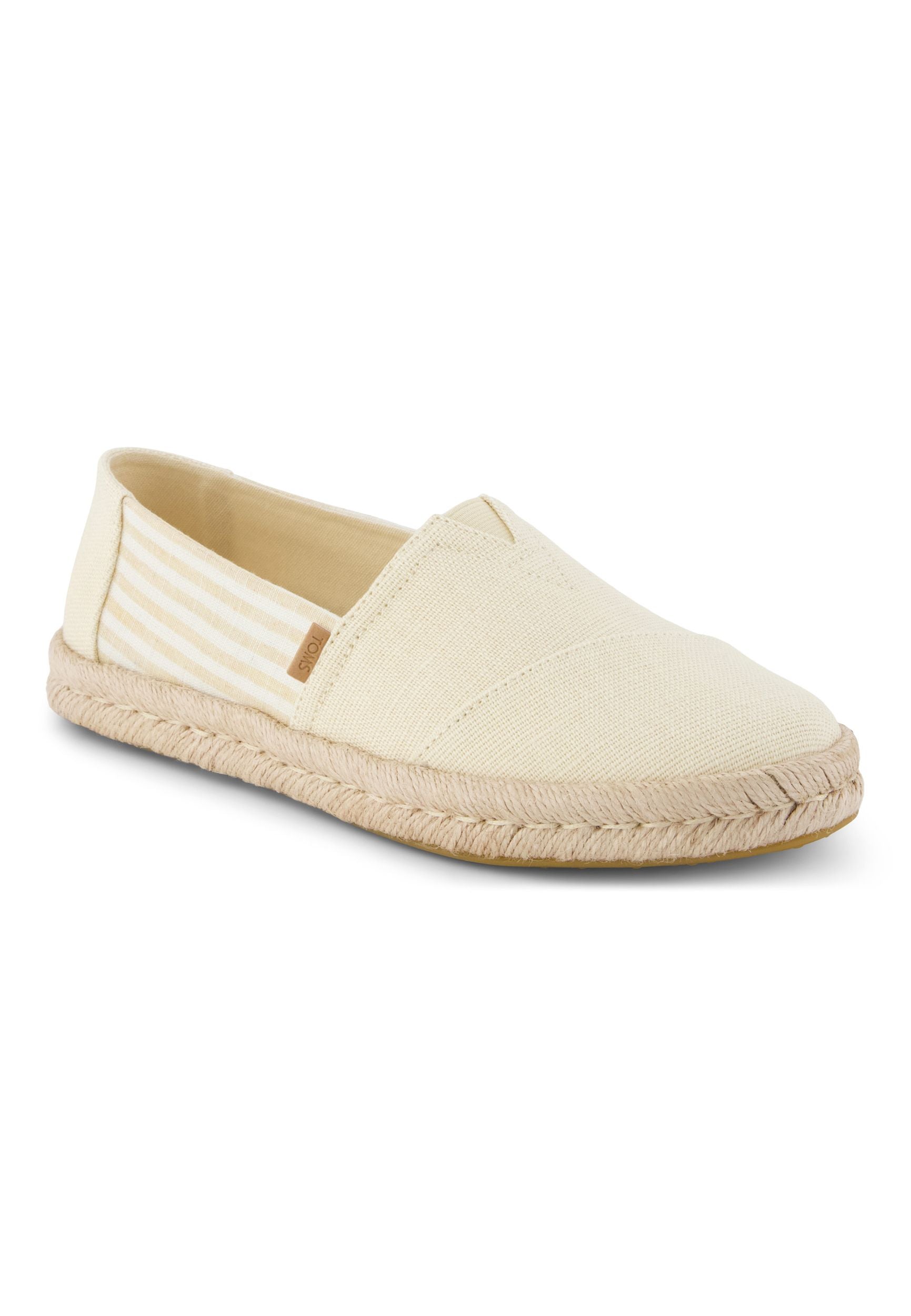 TOMS Damen Espadrilles ALPARGATA ROPE 2.0 10023242 beige heritage stripes