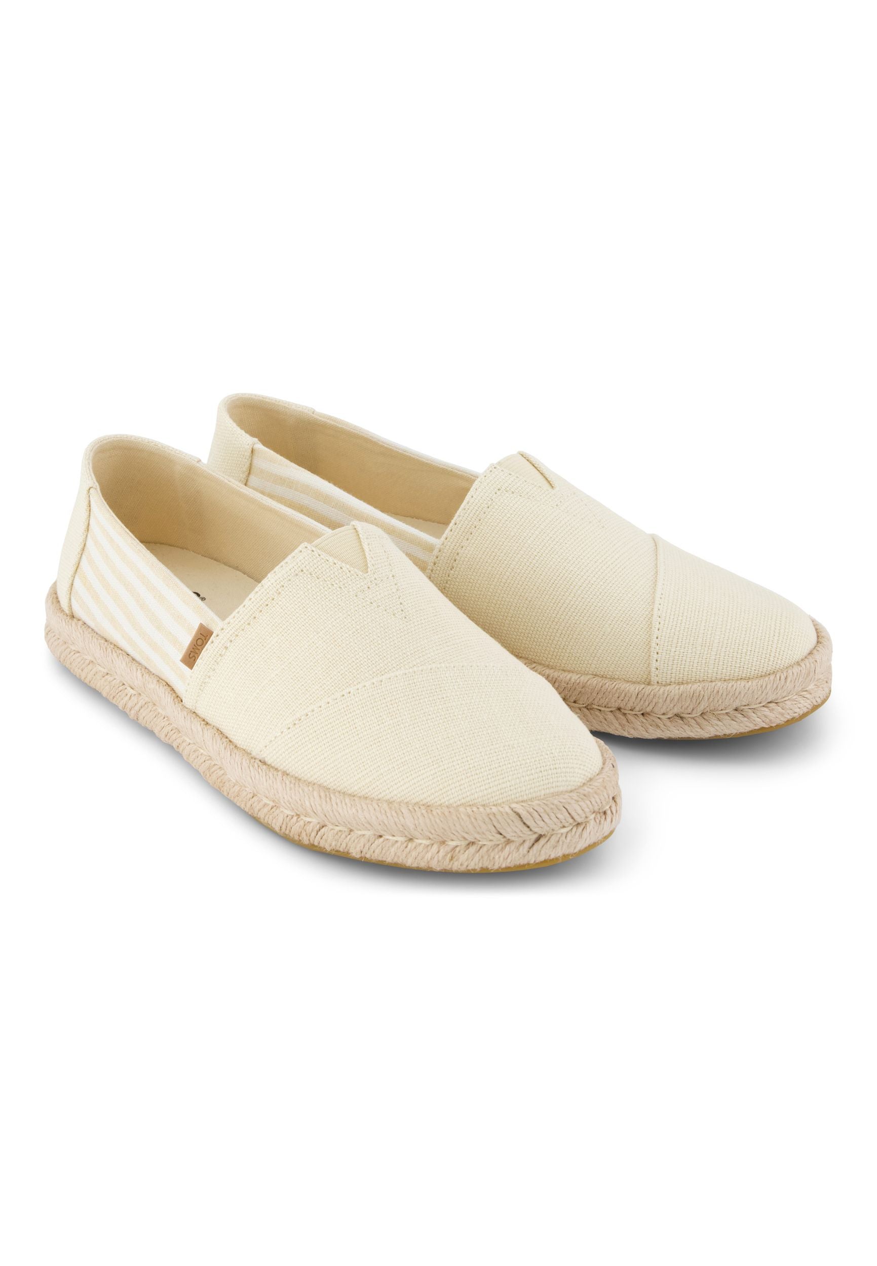 TOMS Damen Espadrilles ALPARGATA ROPE 2.0 10023242 beige heritage stripes
