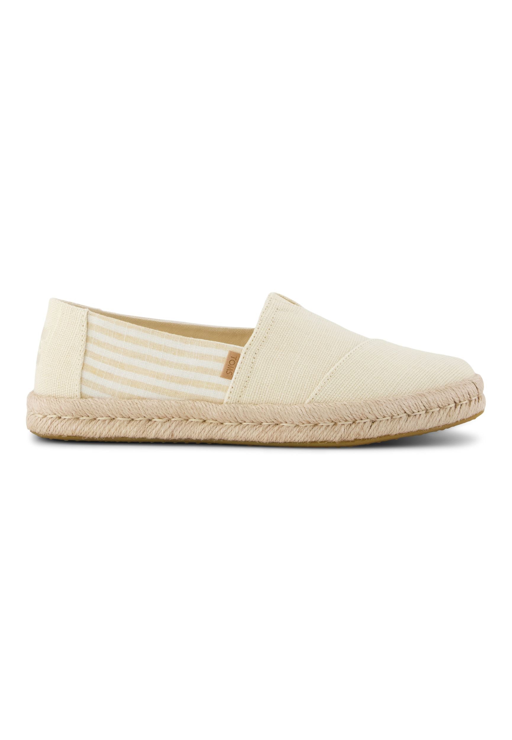 TOMS Damen Espadrilles ALPARGATA ROPE 2.0 10023242 beige heritage stripes